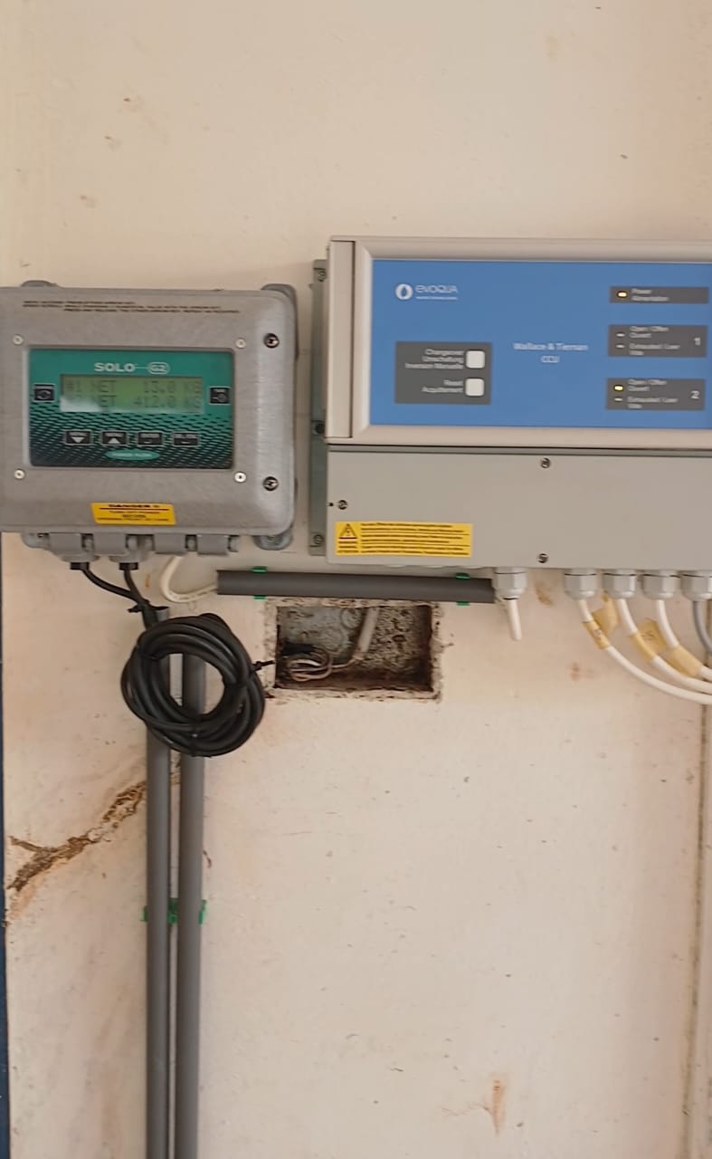 Water treatment monitoring and control units installed at Sekyere Hemmang